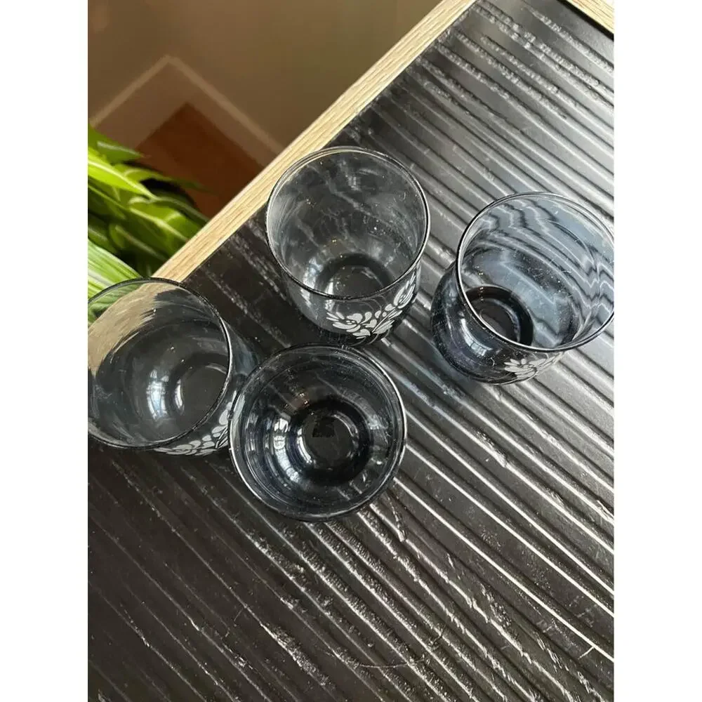 PFALTGRAFF CRYSTAL YORKTOWN (BLUE) TUMBLER GLASS SET OF 4